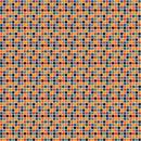 Retro Rainbow Pattern 15 Fabric - ineedfabric.com