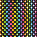 Retro Rainbow String Bead Fabric - ineedfabric.com