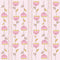 Retro Roses & Dots Fabric - Pink - ineedfabric.com