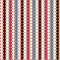 Retro Striped Circle Fabric - Multi - ineedfabric.com