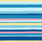 Retro Stripes Blues Fabric - ineedfabric.com
