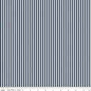 Riley Blake, 1/8" Striped Fabric - Navy - ineedfabric.com