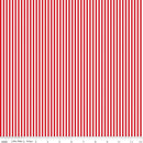 Riley Blake, 1/8" Striped Fabric - Red - ineedfabric.com