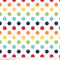 Riley Blake, Medium Dot Fabric - Rainbow - ineedfabric.com