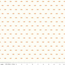 Riptide Sharks Fabric - Orange - ineedfabric.com
