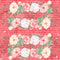 Romantic Bouquets Arrangement Fabric - Red - ineedfabric.com