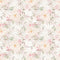 Romantic Bouquets Damask Fabric - Tan - ineedfabric.com