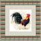 Rooster Wall Hanging/Lap Quilt Kit - 42" x 42" - ineedfabric.com