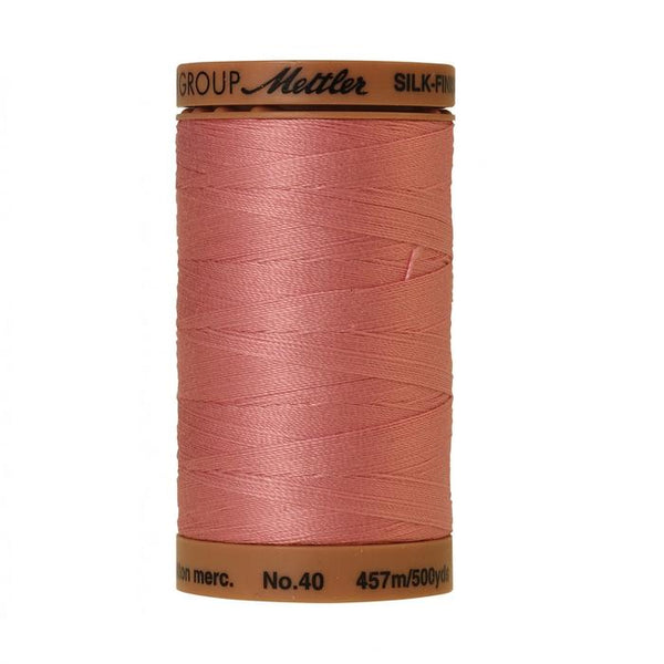 Rose Quartz Silk-Finish 40wt Solid Cotton Thread - 500yds - ineedfabric.com