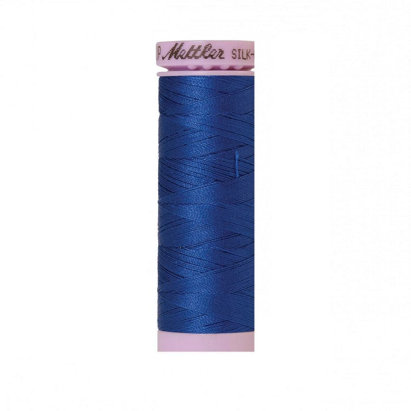 Royal Blue Silk-Finish 50wt Solid Cotton Thread - 164yd - ineedfabric.com