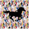 Running Horse Pillow Panel - ineedfabric.com