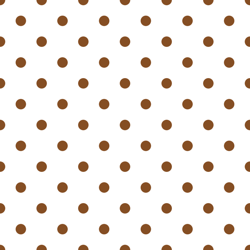 Russet Dots Fabric - White - ineedfabric.com