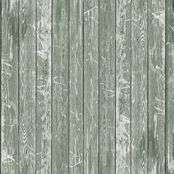 Rustic Wood Planks Fabric - Moss Green - ineedfabric.com