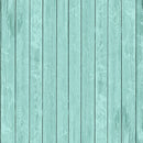 Rustic Wood Planks Fabric - Ocean Teal - ineedfabric.com