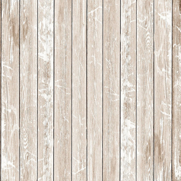 Rustic Wood Planks Fabric - Tan - ineedfabric.com