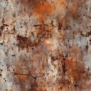 Rusty Metal Texture Fabric - ineedfabric.com