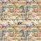 Safari Animal Wood Plank Fabric - Multi - ineedfabric.com