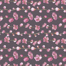 Sakura Branch Fabric - Gray - ineedfabric.com