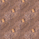 Sand Path With Fall Leaves Fabric - ineedfabric.com