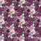 Sangria Dreams Floral Bouquets Fabric - Purple - ineedfabric.com