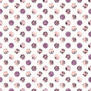 Sangria Dreams Floral Dots Fabric - ineedfabric.com