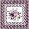 Sangria Purple Dreams Floral Wall Hanging 42" x 42" - ineedfabric.com