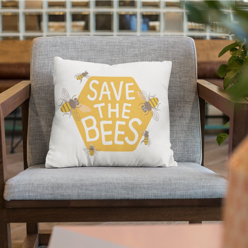 Save The Bees Fabric Panel - ineedfabric.com