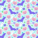 Scary Halloween Items Fabric - Pastel - ineedfabric.com