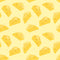 Scattered Cheese Fabric - Yellow - ineedfabric.com