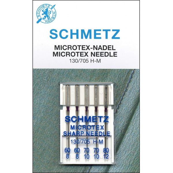 Schmetz Microtex Machine Needle - Assorted - ineedfabric.com