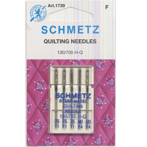 Schmetz Quilting Machine Needle Sizes 11/75 & 14/90 - ineedfabric.com