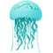 Sea Jellyfish Light Blue Fabric Panel - ineedfabric.com