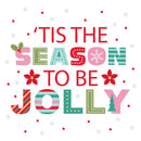 Season To Be Jolly Fabric Panel - ineedfabric.com