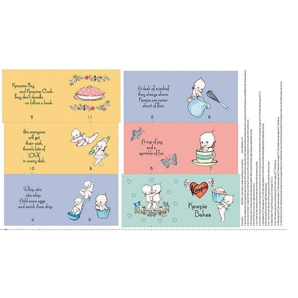 Sew Kewpie Soft Book Fabric Panel - ineedfabric.com