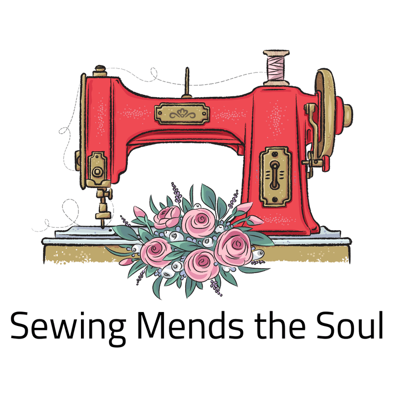 Sewing Mends the Soul Fabric Panel - ineedfabric.com