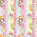 Shabby Pastel Rainbow Pattern 10 Fabric - ineedfabric.com