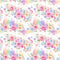 Shabby Pastel Rainbow Pattern 4 Fabric - ineedfabric.com