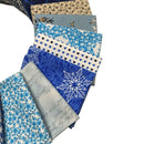 Shades Of Blue Fat Quarter Bundle - 25pk - ineedfabric.com