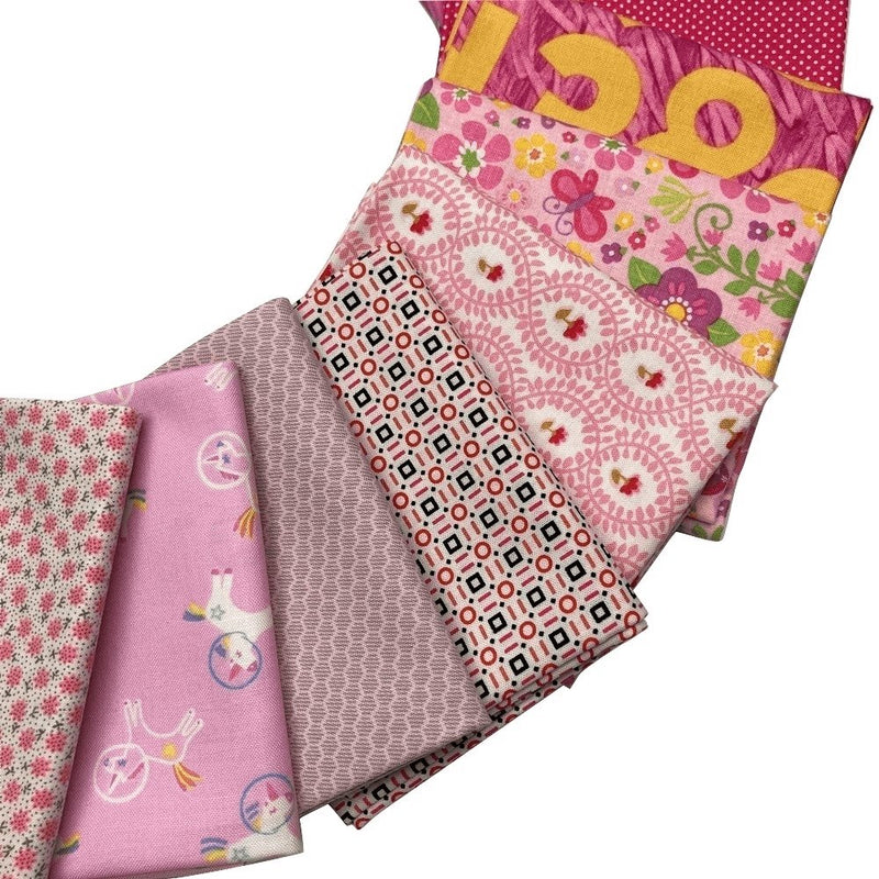 Shades Of Pink Fat Quarter Bundle - 25pk - ineedfabric.com