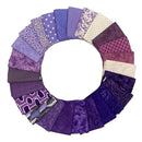 Shades Of Purple Fat Quarter Bundle - 25pk - ineedfabric.com