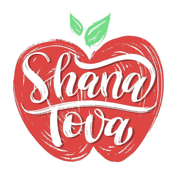 Shana Tova Apple Fabric Panel - ineedfabric.com