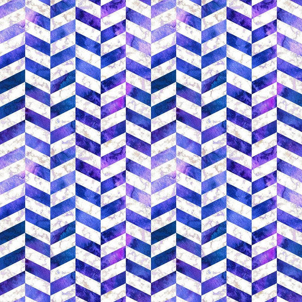 Shapes and Shades of Purple Offset Fabric - ineedfabric.com