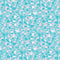 Shibori Sunburst Circles Fabric - Aqua - ineedfabric.com