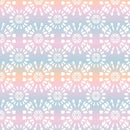 Shibori Sunburst Mandala Fabric - Multi - ineedfabric.com