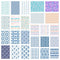 Shibori Tie-Dye Fabric Collection - 1 Yard Bundle - ineedfabric.com