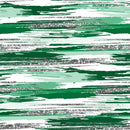 Silver Glitter and Brush Stroke Fabric - Grass Court - ineedfabric.com