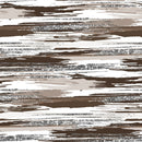 Silver Glitter and Brush Stroke Fabric - Mission Brown - ineedfabric.com