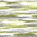 Silver Glitter and Brush Stroke Fabric - Sunny Lime - ineedfabric.com