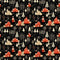 Simple Christmas Village Fabric - ineedfabric.com