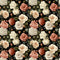 Simple Rose Wall Fabric - ineedfabric.com